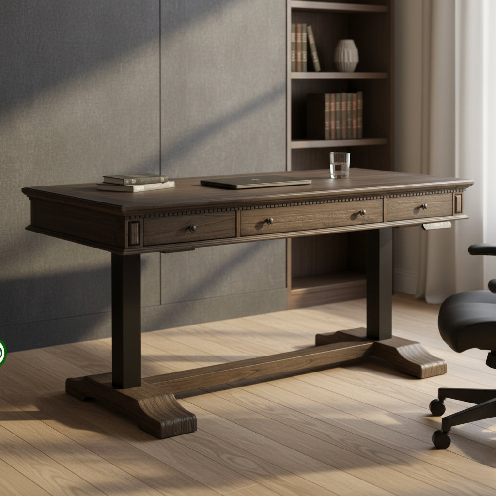 Wellington Estates Office Adjustable Height Desk
