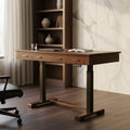 Mocha Adjustable Height Desk