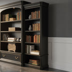 Louis Philippe Executive Right Bookcase