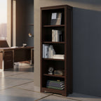 Mocha Executive Side Bookcase