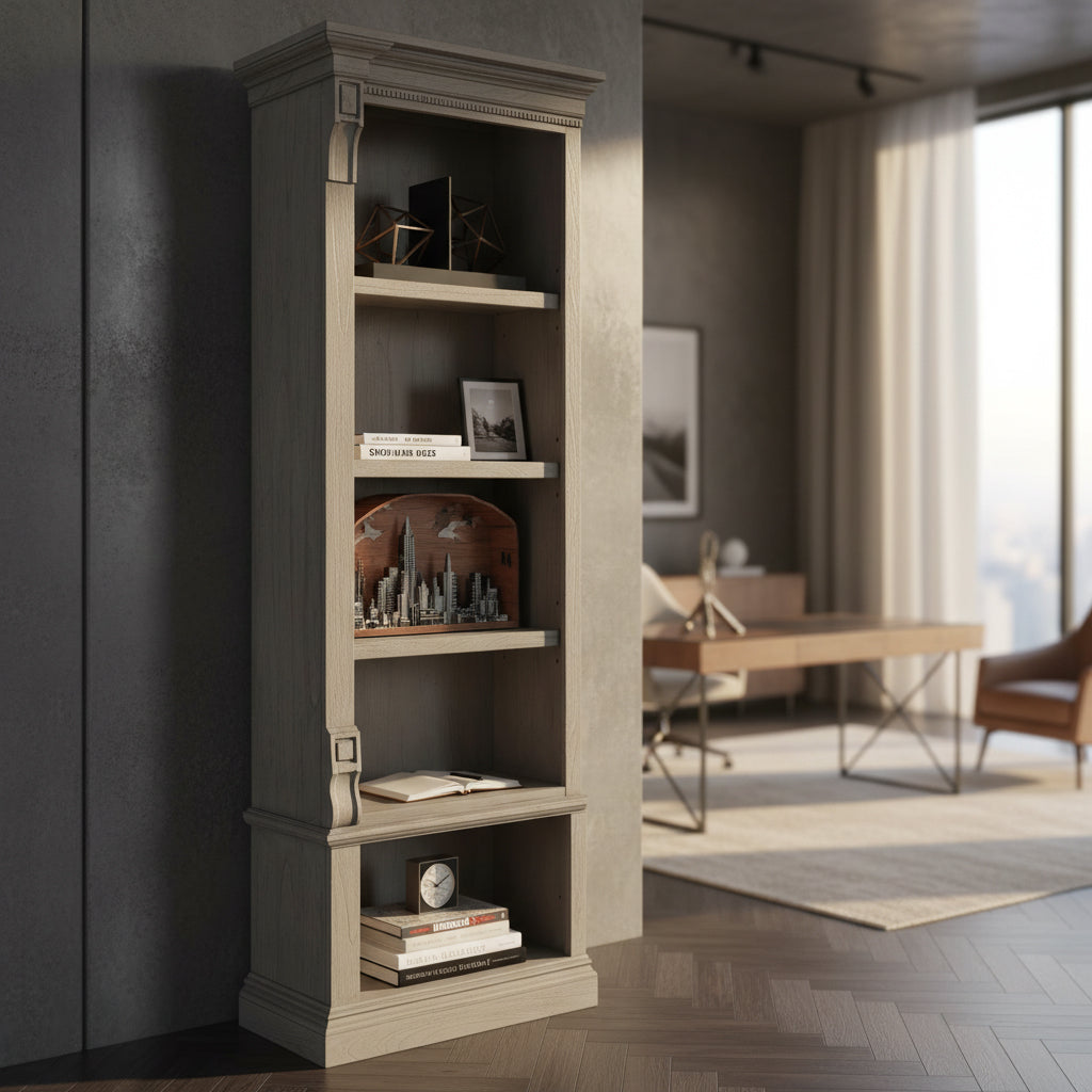 Wellington Estates Office Executive Left Bookcase
