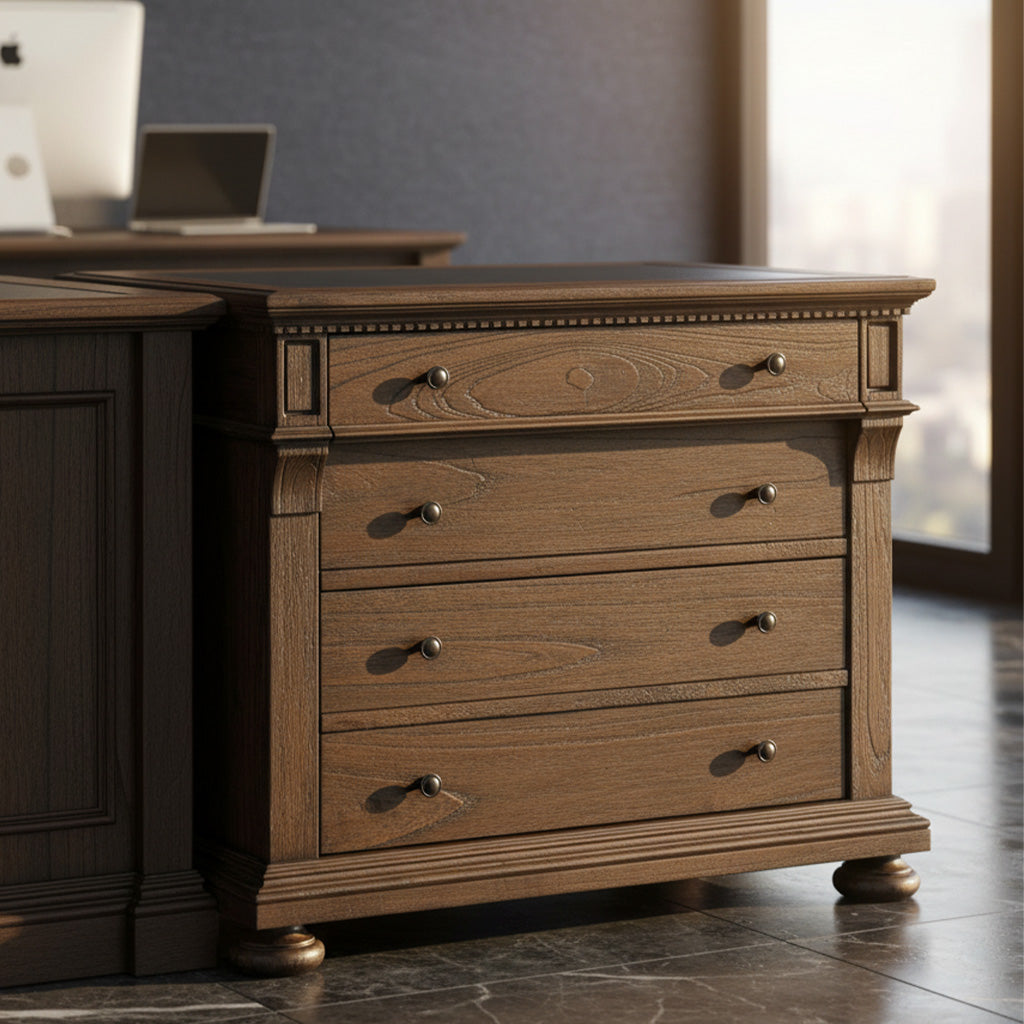 Wellington Estates Office Executive File Cabinet