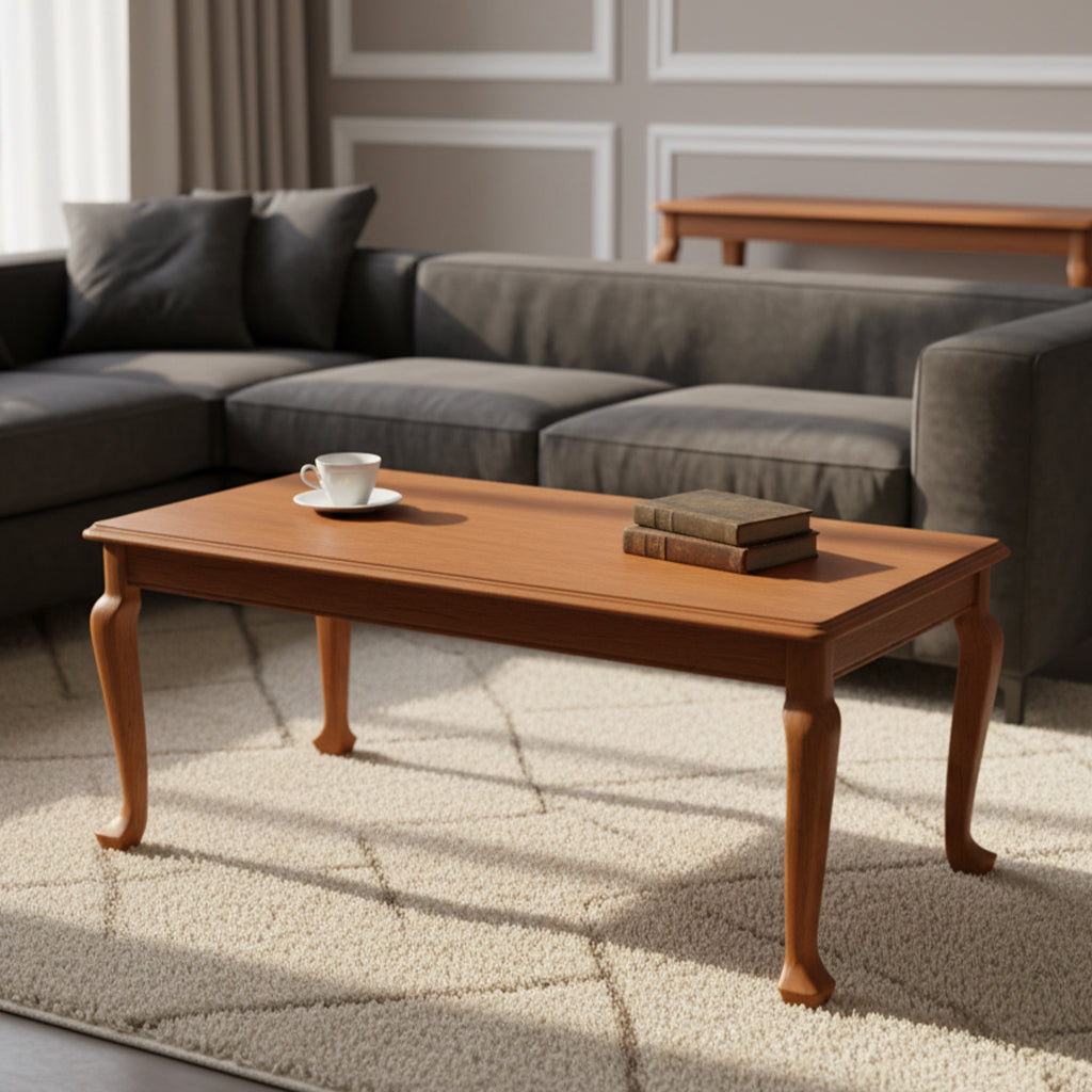 Caddington Coffee Table with Queen Ann Leg