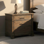 Linwood Three Drawer Nightstand