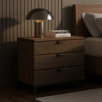 Organic Living Three Drawer Nightstand