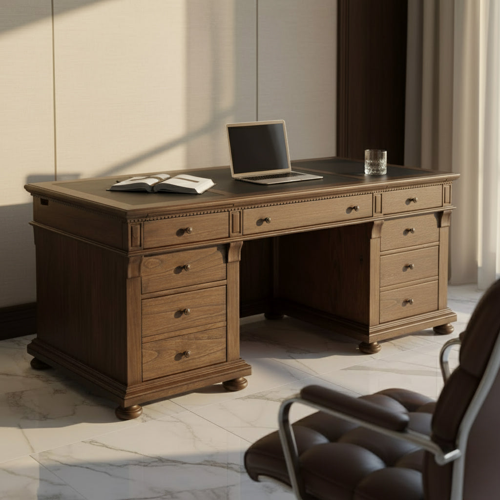 Wellington Estates Office Executive Desk