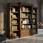 Wellington Estates Office Executive Left Bookcase