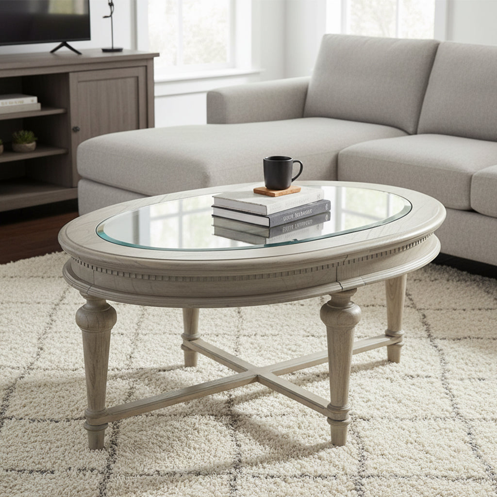 Wellington Estates Oval Coffee Table