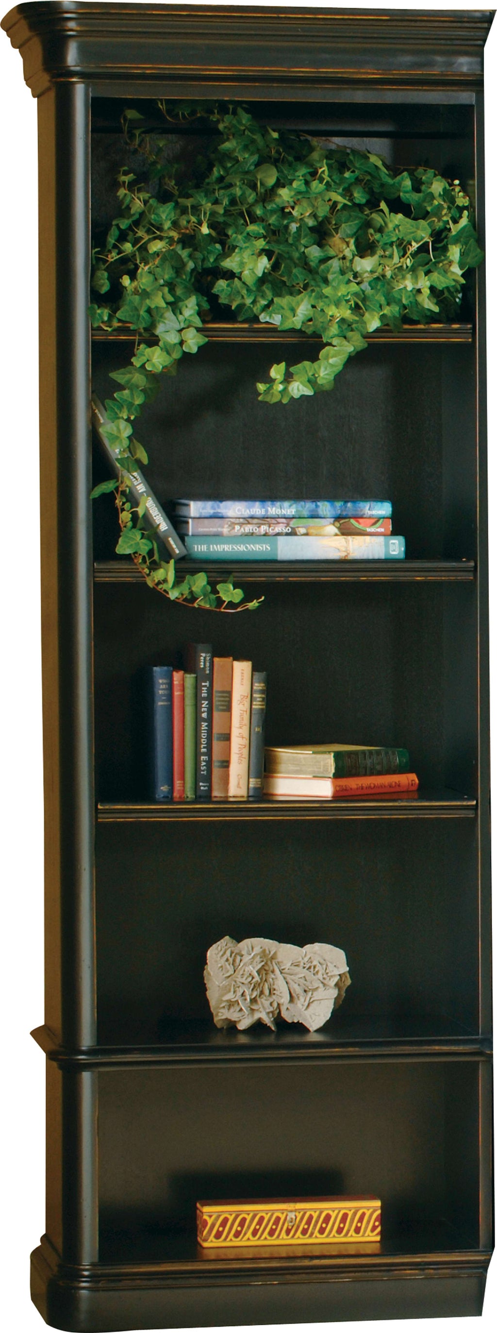 Louis Philippe Executive Left Bookcase