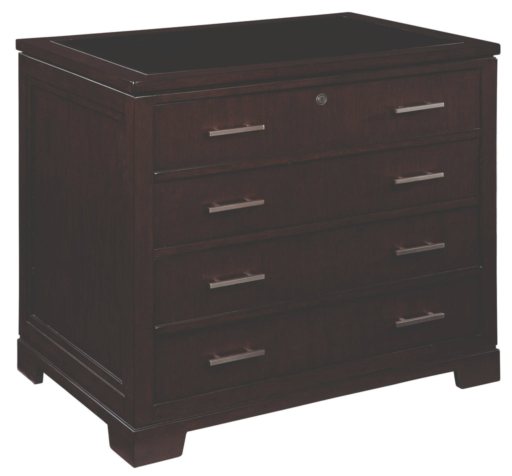 Mocha Executive File Cabinet