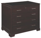 Mocha Executive File Cabinet