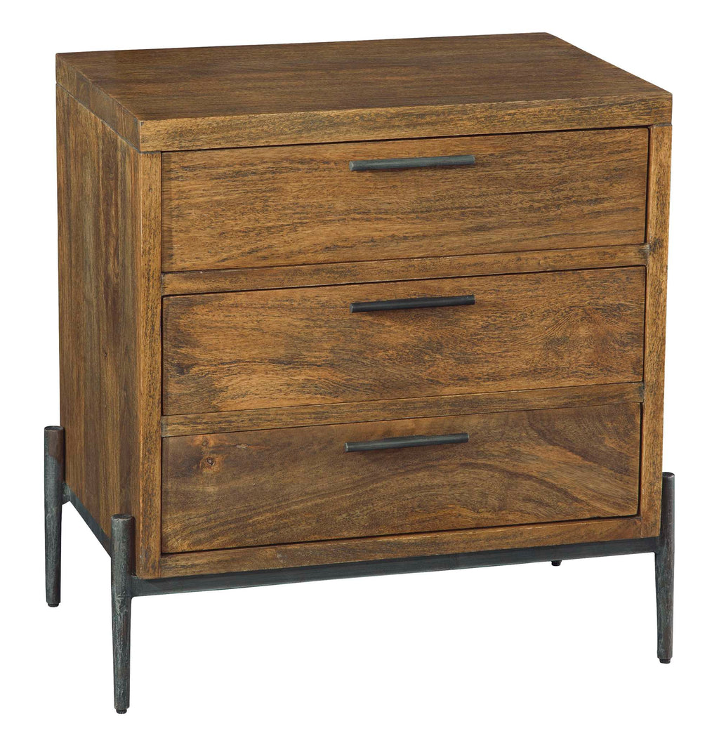 Bedford Park Three Drawer Nightstand