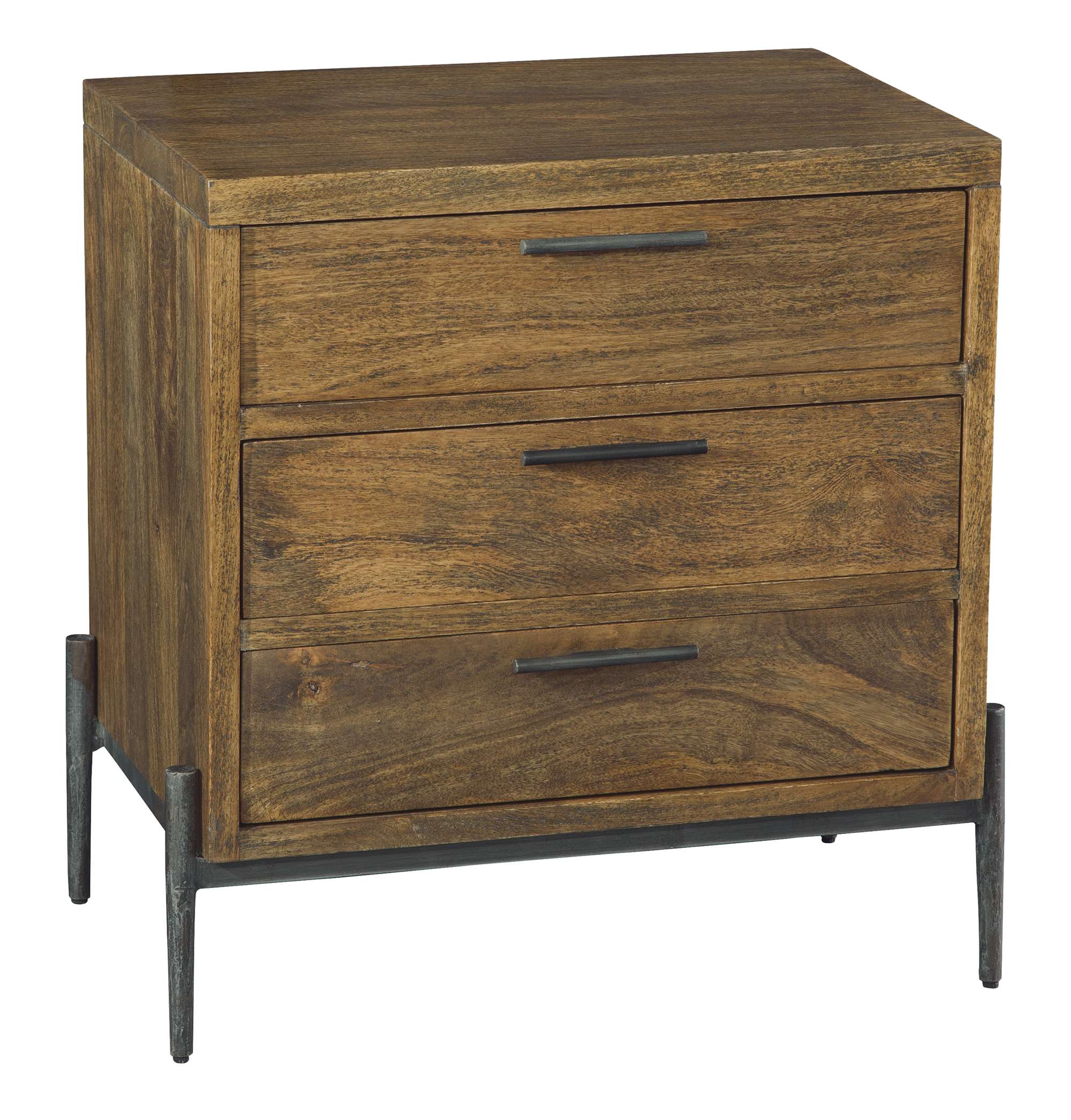 Bedford Park Three Drawer Nightstand
