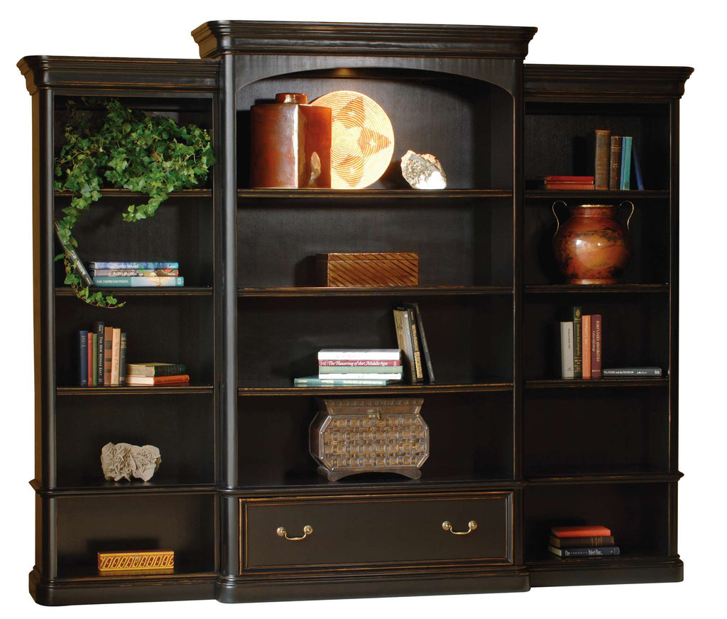 Louis Philippe Executive Center Bookcase