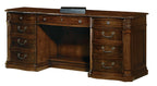 Old World Walnut Burl Executive Credenza
