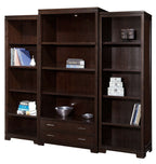 Mocha Executive Side Bookcase